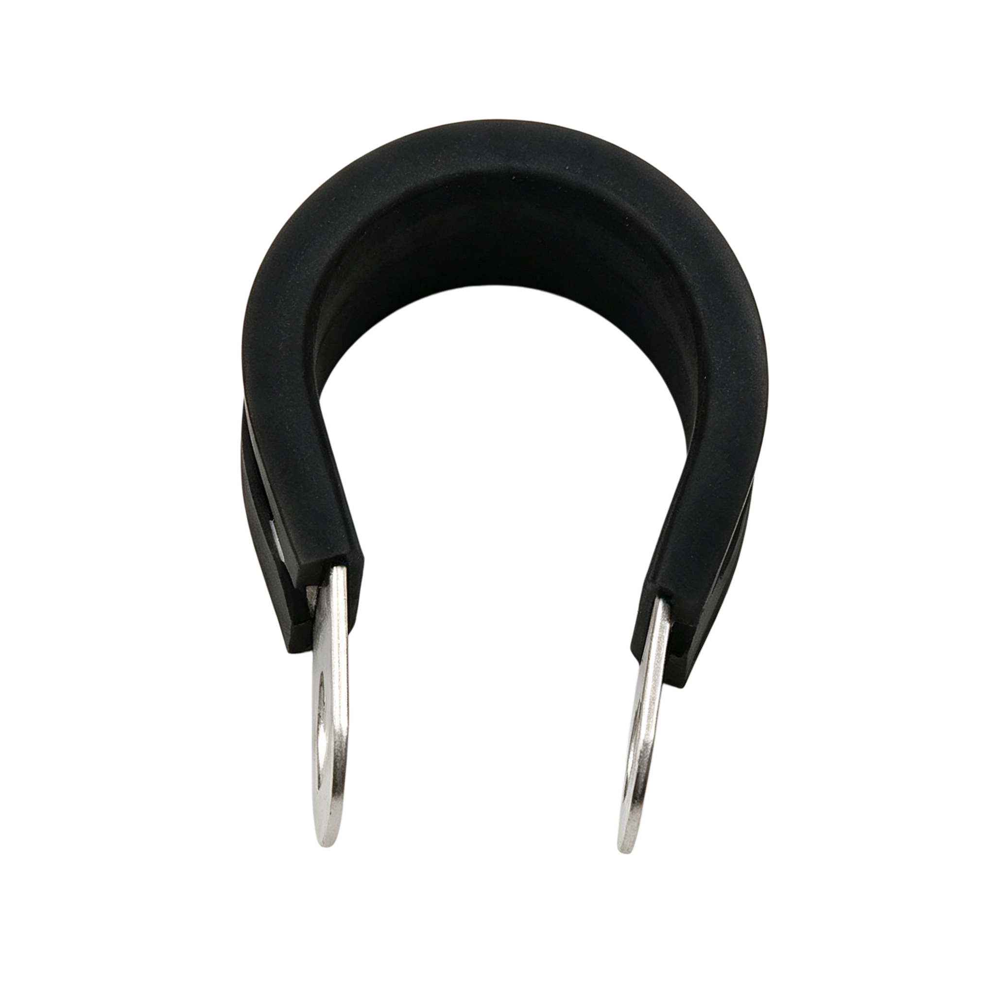 EPDM Rubber Cushioned Cable Clamp with Stainless Steel Construction for Vibration Isolation