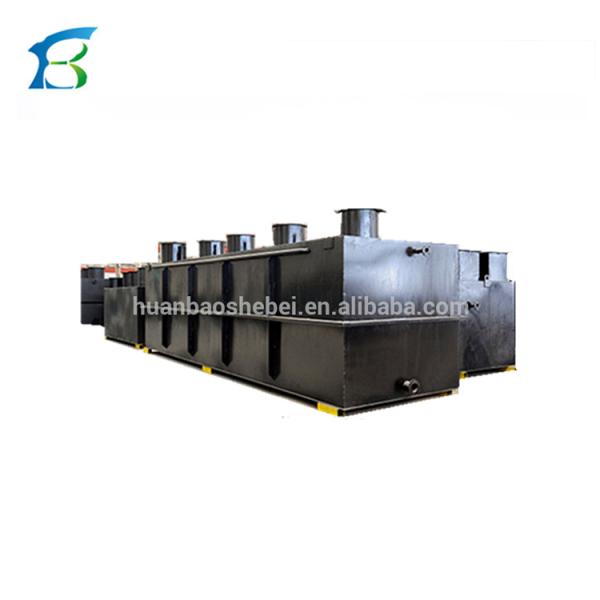 Hospital Sewage Water Treatment Septic Tank with Video Technical Support and BOD Removal