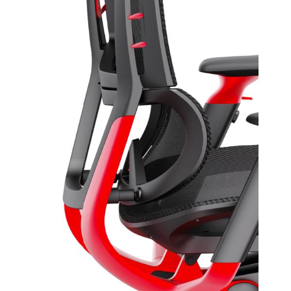 Механизм PP GF стула стола серого цвета игры эргономический с Footrest