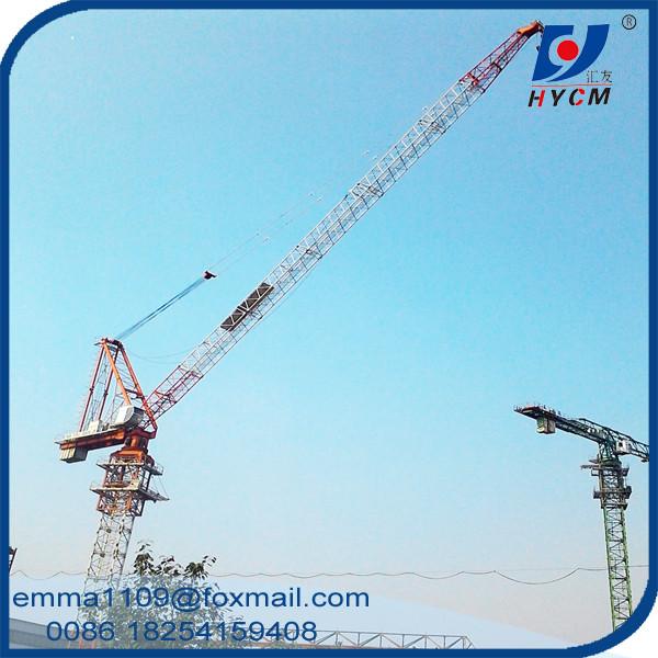 QTD5030 Guindaste da Torre de Luffing 50m Jib Boom comprimento 12T Carga de peso