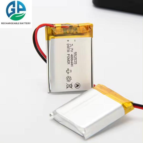 552535 400mah 450mah 3.7v Li Polymer Battery Power Bank KC CB IEC62133 Approved