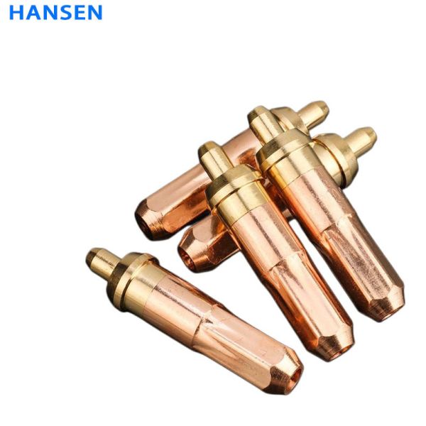G01/G03 Type Cutting Nozzle 30# 100# 300# Acetylene Propane LPG Gas Cutting Tip , Copper Gas Torch Nozzle , Oxygen Fuel Cutting Tip ， Welding Cutting Torch Spare Parts，Annular/Plum Blossom Orifice Gas