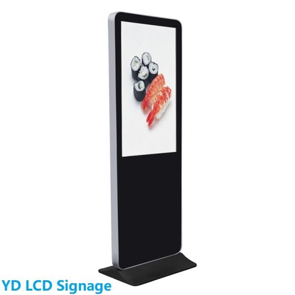 suporte do assoalho de 42 polegadas que anuncia a tela de exposição do LCD com Wifi 4G