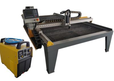Tabela pequena do corte do plasma do CNC do metal do tamanho para a construção de aço que fabrica