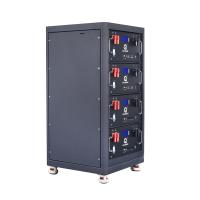 Armário de armazenamento de energia de bateria de íon de lítio 40KW 48V 800AH uso estável
