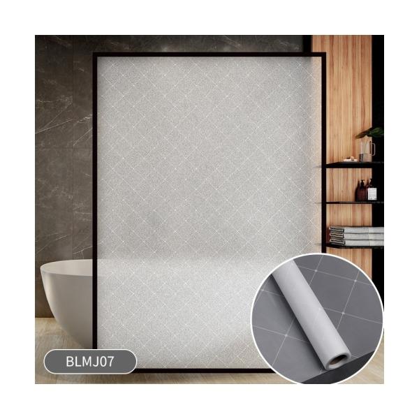 Static Privacy Window Film Moistureproof Stained Glass Anti Uv Window Film Sticker
