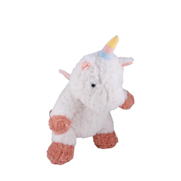 Faux Rabbit Fibers Big Eyes Unicorn Stuffed Animal Toys For Girls And Boys Gift