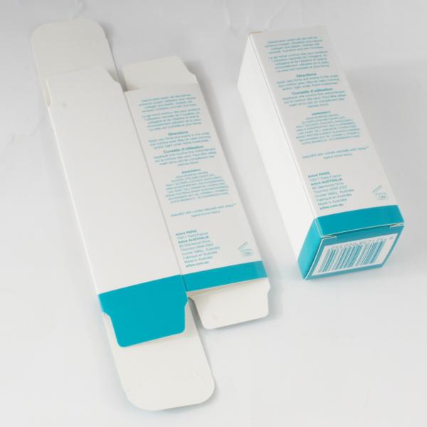 La coutume se pliante d'emballage de papier enferme dans une boîte des services d'impression en papier d'art de C1S pour la médecine