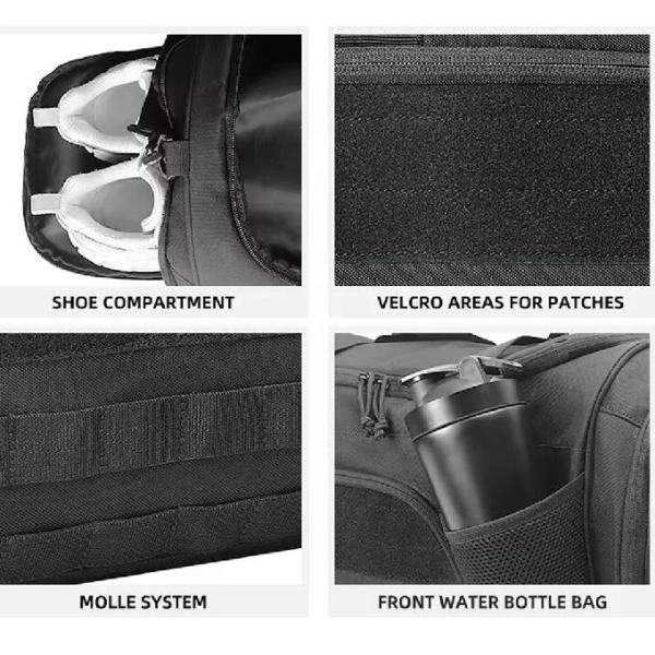 Настроенный логотип водонепроницаемая спортивная одежда тренажерный зал путешествия сумки для мужчин