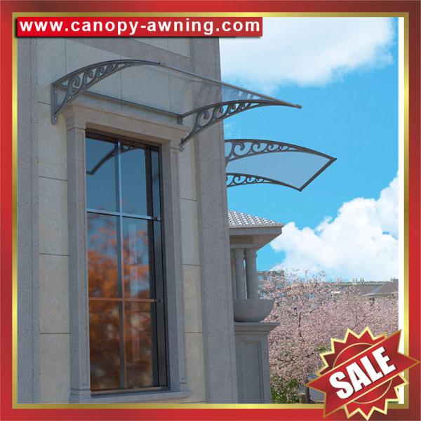 excellent waterproof sunproof merican pc polycarbonate diy awning canopy shelter sun shade rain shield for house cottage