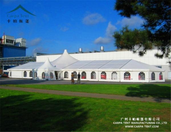 European Style Outdoor Aluminum Marquee Wedding Party Event Tent With High Peak Canopy