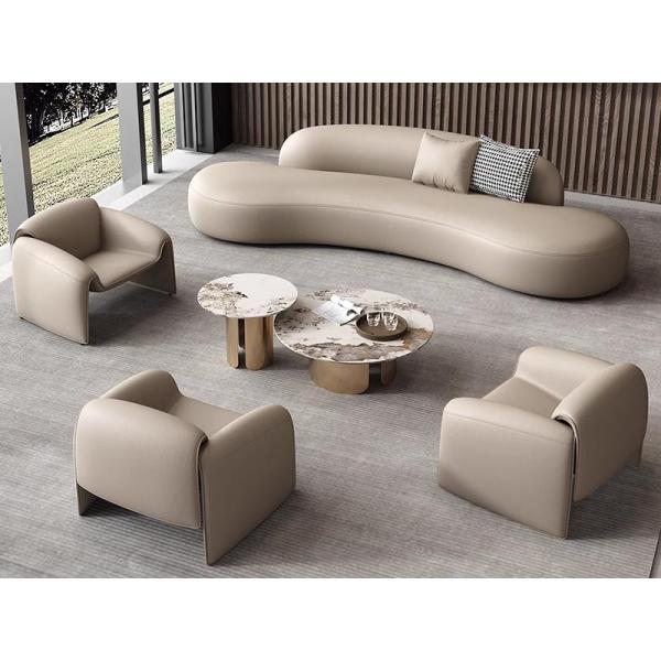 Star Hotel Lobby Furniture Sofa Chair Table Set Customised Regular Size