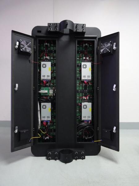 Pole Mounted Intelligent Outdoor Fixed LED Display Customized Dimension