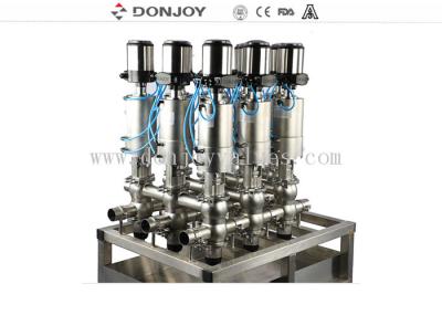 DN40 Mixproof de aço inoxidável higiênico que inverte a válvula de Seat
