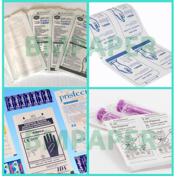 60g Medical Dialysis Paper For Wrapping Surgical Glove Good Sterilisation