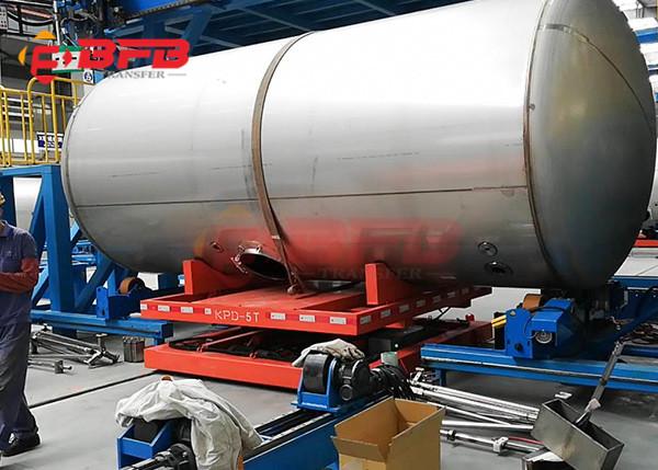 Q235 liso 15 a pilhas Ton Coil Transfer Cart