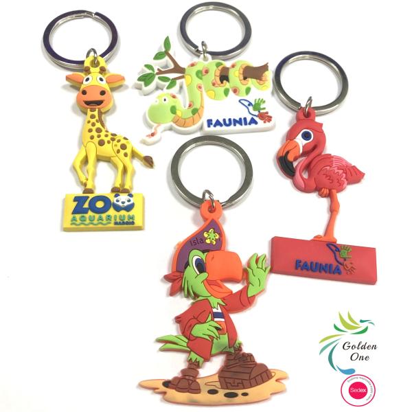 Custom PVC Key Chain Blank Anime Charms Acrylic Keyring Promotion Gift