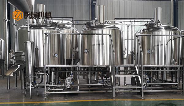 Commercial Micro Beer Brewing Equipment , 10 BBL Beer Brewery Equipment