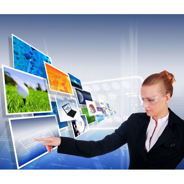 LED 84 Inch Electronic Multi Flat Panel , Accurate orientation