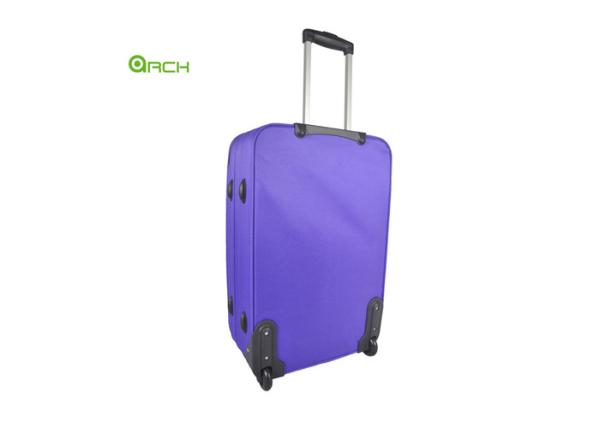 600D Expandable Travel Trolley Luggage Bag Sets with One Big Front Pocket