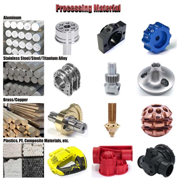Precision CNC Turned Aluminum Prototype Parts