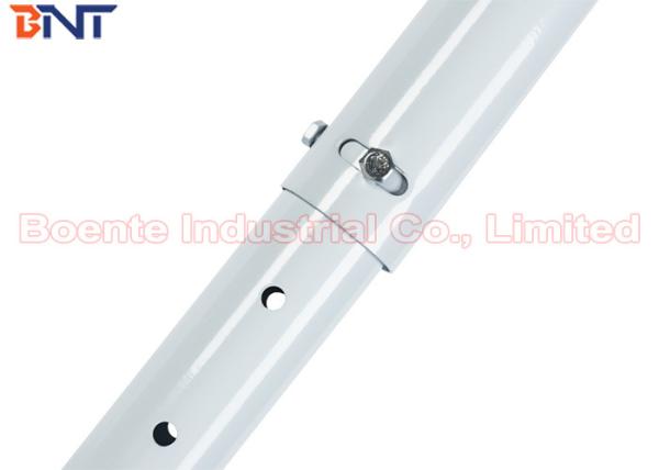 Office / Restaurant / Bar HD Projector Round Pipe Projector Ceiling Mount Kits 55~100 cm