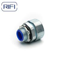 Conector de 20 mm 25 mm Conector de conduta flexível Metalico Recto