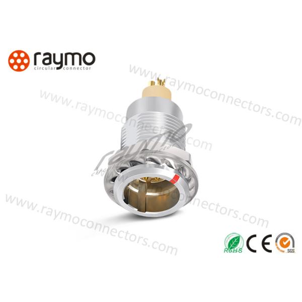 CE ROHS Certified Circular Push Pull Connectors, Electrical Power Connector 2 3 4 Pins