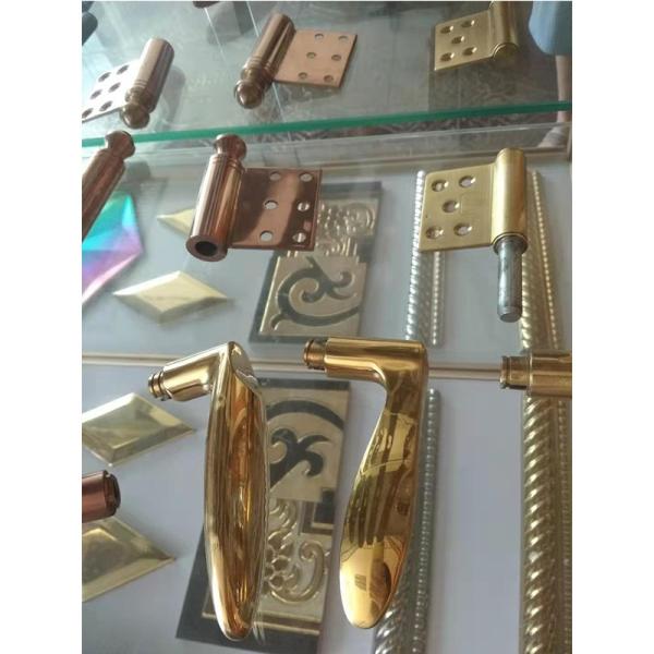 Machine de revêtement au nitrure de titane à poignée de porte PVD