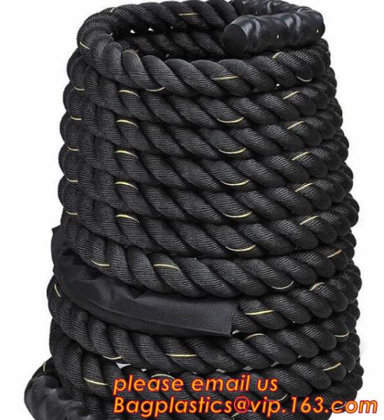 Poly Dacron Battle Rope 1.5 Sports Training 40 ft Battling Battle