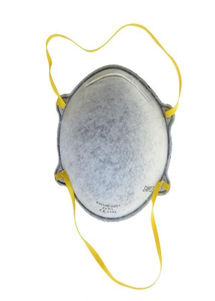 Fiberglass Free Non Woven Medical Mask , Active Carbon Face Mask Respirator Without Valve