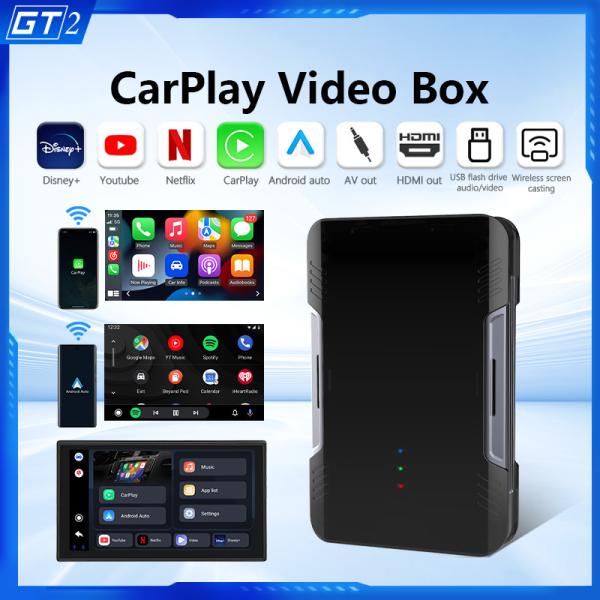GT2 Dongle Wireless Carplay Ai Box Mini Car Player для Android и Apple