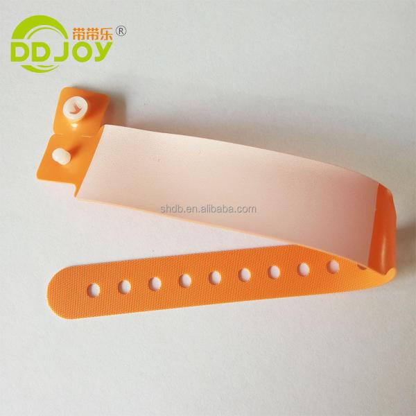 Anti-Lost Personalized PVC Vinyl Bracelets for Events and Festivals Set Rainbow Colors