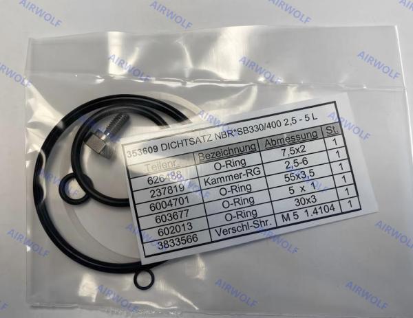 NBR FKM Kit de montage et d'étanchéité de la vessie pour Hydac SB330 400 Accumulateurs -10°C...+80°C 236088 236089 376253 235335 235290 353621 376249 365263 353606 237624 236171 353609 236046 240917 2112097 2127255