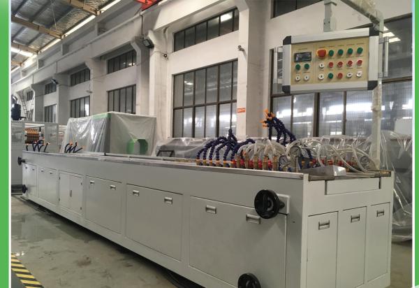 Wall Cladding Grey PVC Window Profile Extrusion Line European Style 80 Type