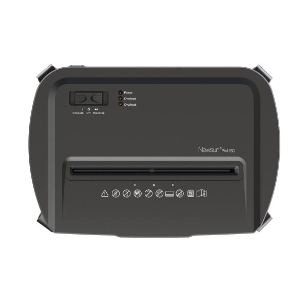 P4 15 Sheets Cross Cut Paper Shredder 18 Liter Pull-out Bin,Silent 56dB,8 Mins Shredding Time,LED Indication,Hot Selling