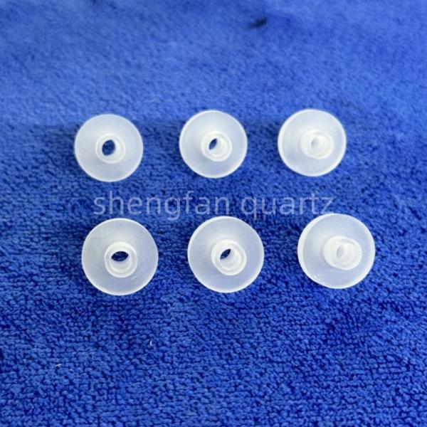 Customização 1200c Tubos de aquecimento de quartzo com flange