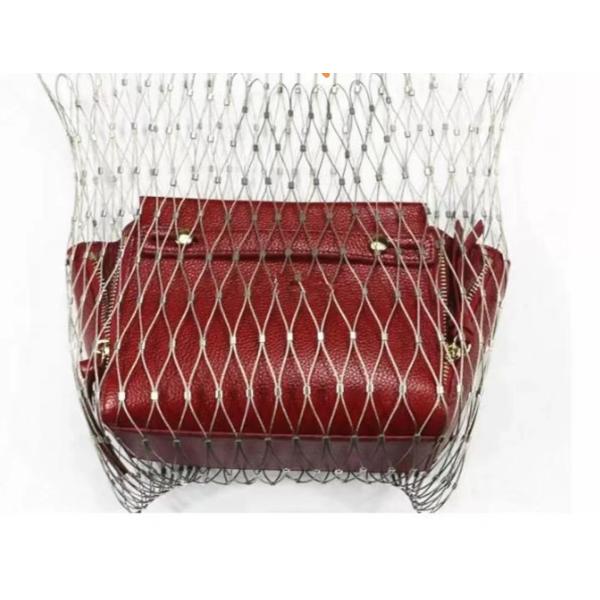 3.0 Mm 38 X 38 Mm Stainless Steel Cable Mesh For Safety Protection