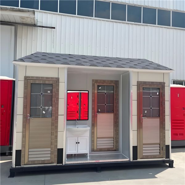 Convenient Portable Restroom Container Eco Friendly For Temporary Locations