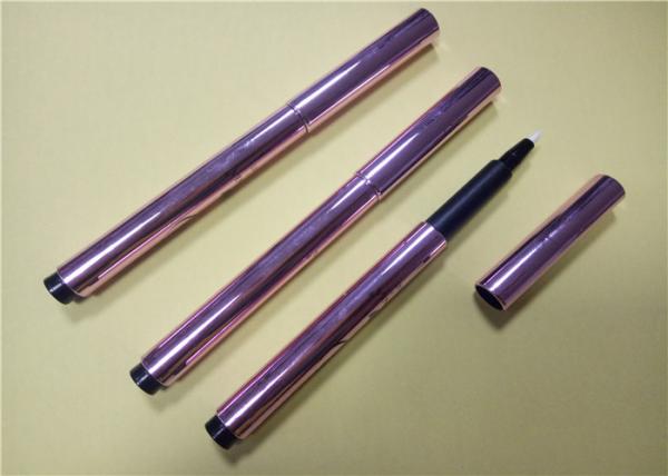 Eyeliner de dois lados hermético embalagem cor púrpura Design simples 141mm comprimento