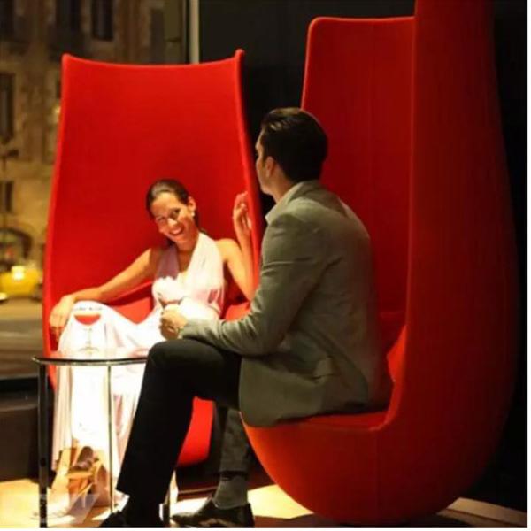 Chrome Steel 160cm Upholstered Lounge Chair