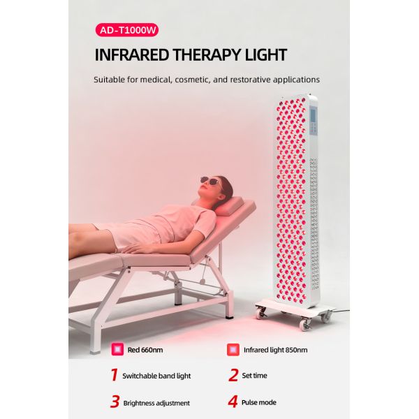 LED 660nm 850nm infrared red light therapy panel