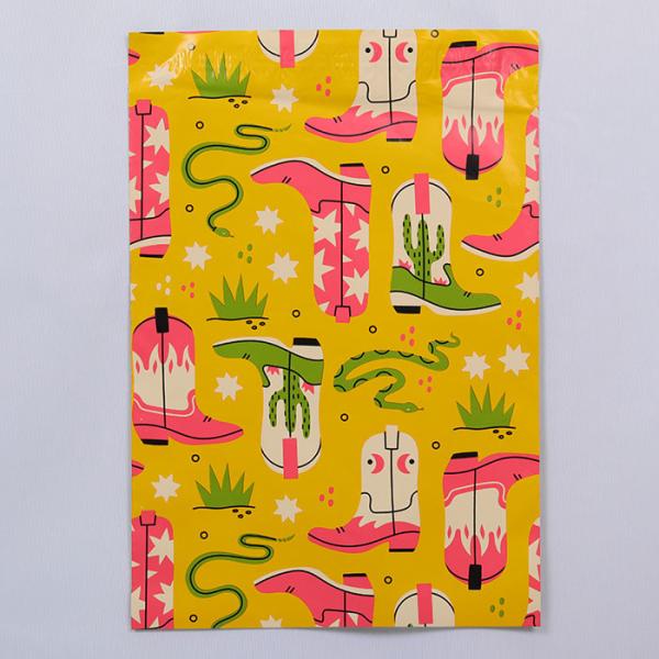 Polythene Plastic Courier Bags Eco Friendly Waterproof 20x30cm To 50x70cm