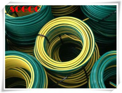 Cabo de aterramento de 16 mm² para estação base ZTE com cobre nu verde amarelo