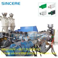 Équipement de production de ligne d'extrusion de tuyaux en PVC PPR entièrement automatique