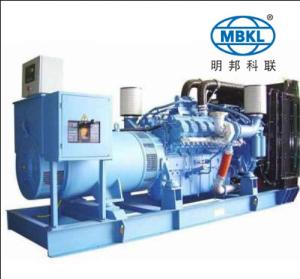 1670KW 2087KVA Mitsubishi Diesel Engine Generator Set For Construction Company