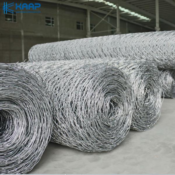 Шестиугольная сетка строительства дорог 2м сплетенная стальная