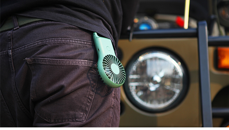 Factory Wholesale Cheap Small Handy Newly Designed Mini Electric Portable Rechargeable Battery  Pocket Wireless Handheld Fan
