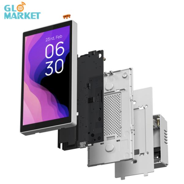Multi Function Zigbee Panel Music Wall Touch Screen Tuya Center 5 Inch
