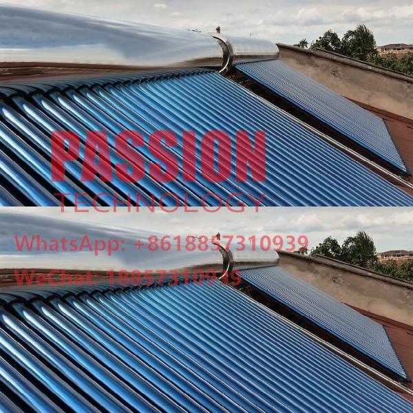 300L 304 Stainelsss Steel Solar Water Heating 300L Pressure Heat Pipe Solar Heater
